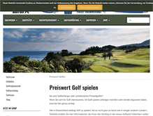 Tablet Screenshot of golfen-preiswert.de